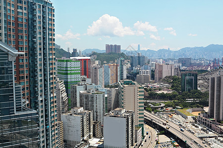 香港现代城市交通旅行建筑学全景中心建筑公寓办公室景观商业图片