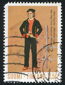 芬兰印制的邮票图片