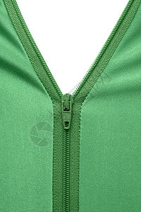拉链服装氨纶衣服绿色织物压缩背景图片