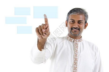 触摸屏按钮手指人士网络传统微笑监视器男性玻璃指纹技术图片