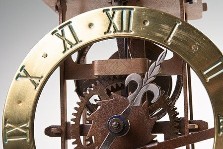 古董时钟拨号小时手表模拟指针倒数数字圆圈测量时间象牙图片