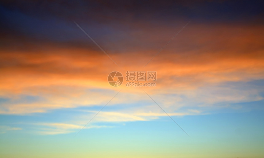 日落天空橙子阳光天气风景场景自由空气摄影美丽图片