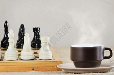 象棋战略竞赛骑士棋盘开局杯子国际游戏古董塑料图片