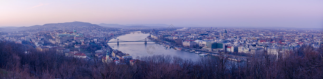 匈牙利布达佩斯全景图片