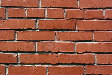 旧砖墙房子安全红色栅栏护栏橙子图片