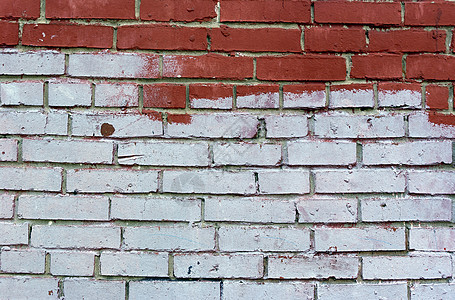 旧砖墙橙子房子护栏栅栏安全红色图片