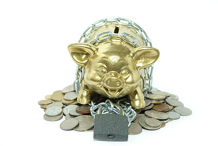 货币玩具裂缝硬币支出制品财政陶瓷投资商业银行图片
