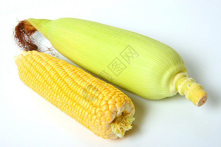 与标签隔离的玉米角图片