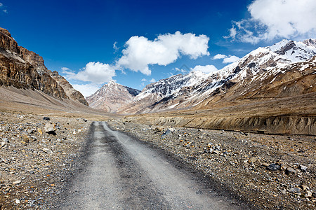 喜马拉雅山公路柏油田园运输道路风光泥路马路山脉风景乡村图片