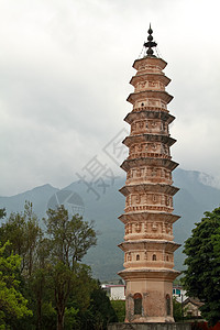 旧塔建筑学宝塔雕刻宗教文化建筑寺庙历史性石头图片