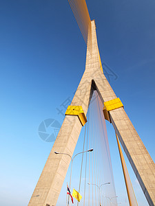 拉玛八世桥城市工程高清图片