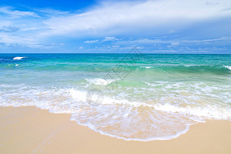 泰国萨米德岛伊迪利奇景色海滩风景墙纸海浪热带旅行天堂叶子阳光场景旅游图片