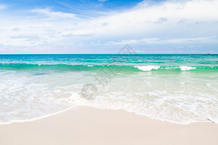 泰国萨米德岛伊迪利奇景色海滩海浪热带风景季节场景叶子墙纸旅游晴天阳光图片