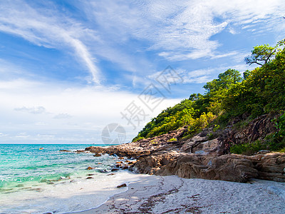 泰国萨米德岛伊迪利奇景色海滩季节海岸阳光风景休息旅游旅行天空天堂岩石图片