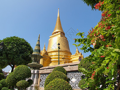 大宫 泰国曼谷曼谷宝塔历史艺术宗教天空金子游客雕像旅行旅游图片