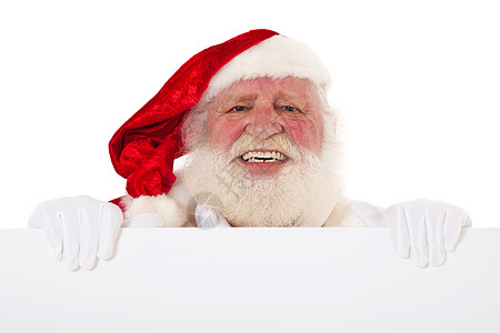 圣诞老人传统时候标志男人空白老年外观戏服符号白色背景图片