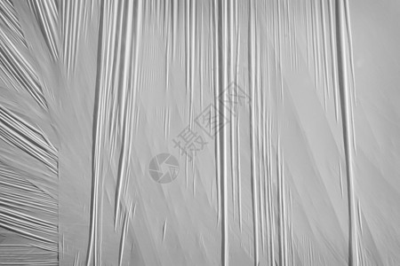 包装材料的灰色背景面材料折痕组织合成波纹窗帘皱纹白色包装曲线图片