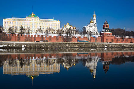 莫斯科圆顶历史博物馆建筑宗教城市大教堂大天使建筑学旅行图片
