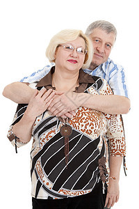 一对年长夫妇的肖像幸福家庭乐趣思维友谊退休女性老年人成人微笑图片
