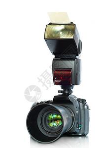 数码相机镜片乐器爱好光学玻璃电子产品照片闪光数字化技术背景图片