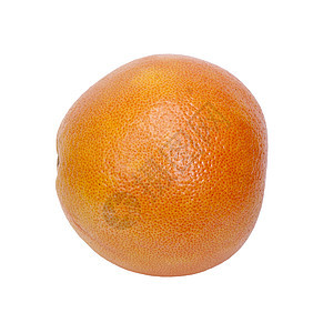 白色背景的葡萄汁水果皮肤热带柚子食物粉色橙子红色图片