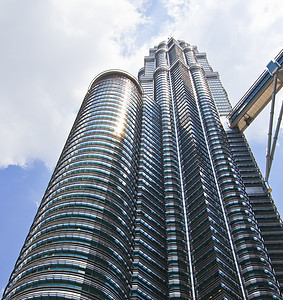 双子塔假期吸引力市中心旅行景观摩天大楼金融商业玻璃工程图片