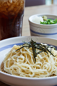 千叶蔬菜芝麻杂草胡椒营养午餐面条美食大豆食物图片