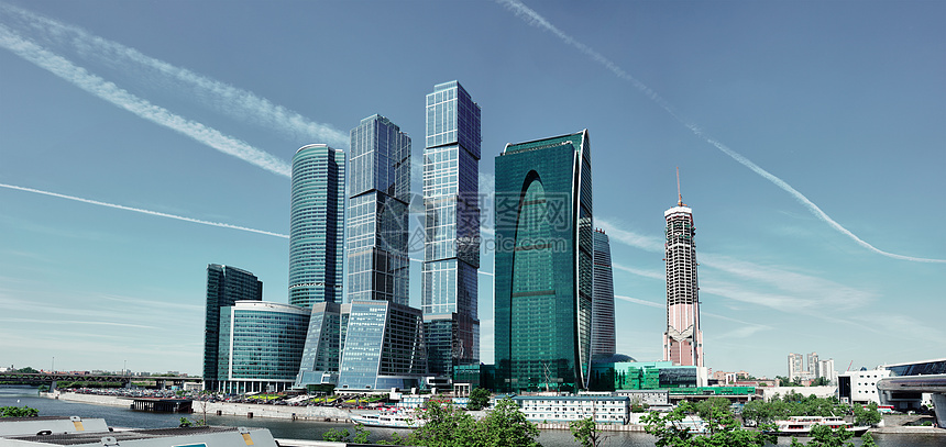 莫斯科现代摩天大楼图片