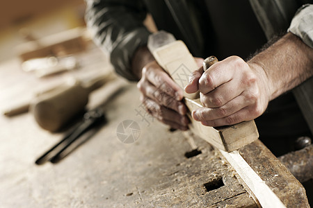工匠的手工具工艺木工作坊艺术木头木材职业活动体力劳动者图片