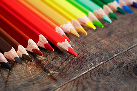彩色笔工具多样性教育蜡笔绘画写作工作设计师团队颜色图片
