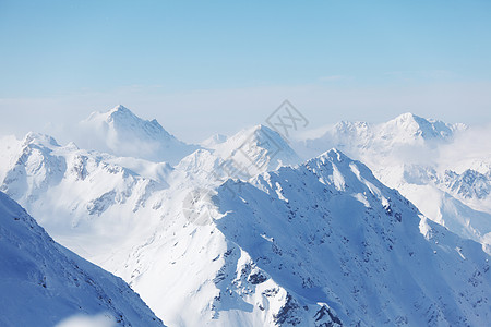 平面顶部旅行滑雪冻结太阳运动冰川季节风景全景远足图片