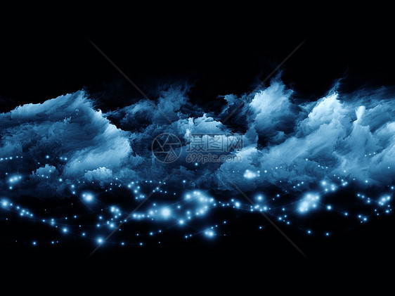 分光泡沫星云魔法精神墙纸想像力音乐创造力黑色蓝色图片