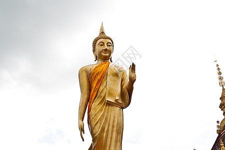 金佛状态寺庙建筑学智慧天空宗教雕塑雕像传统文化佛教徒图片