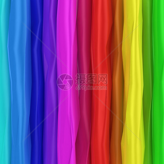 彩虹观察光谱图形条纹调色板墙纸团体图片