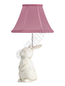 兔子兔灯力量陶瓷活力照明桌子制品国家装饰风格家具图片