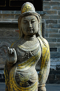 佛像雕塑寺庙宗教艺术佛教徒精神崇拜石头祷告上帝青铜图片