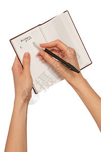 业务计划女性笔记本日记会议条纹阅读日历职业组织学生图片
