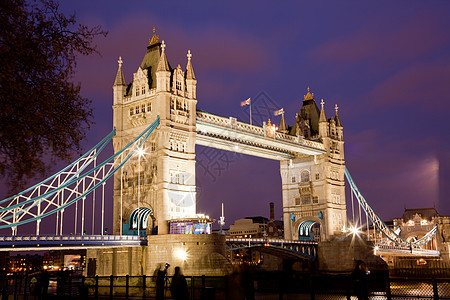 伦敦塔桥国标兴趣蓝色首都城市旅游文化建筑学历史运输背景图片
