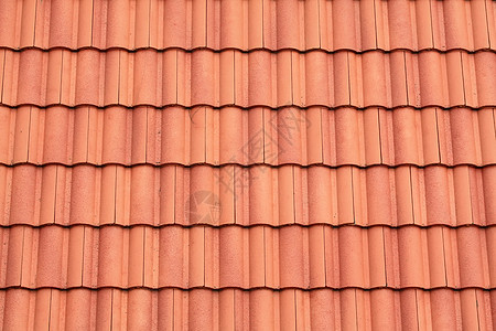 屋顶铺贴模式材料制品橙子防风雨黏土建筑棕色平铺红色陶瓷图片