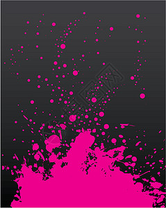 格隆格横幅艺术飞溅刷子绘画墨水设计师传单水滴涂鸦斑点图片
