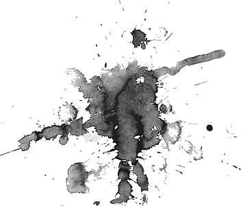 格隆格横幅涂鸦墨水飞溅斑点水滴刷子墨迹传单绘画印迹图片