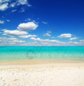 海 海海岸放松蓝色支撑天空旅行天堂晴天海浪海洋高清图片