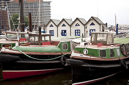汉堡港哑铃水闸城市天际码头海港汉堡港口建筑物海军图片