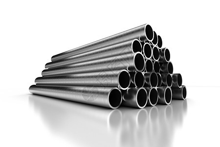 钢管堆金属水平合金工业计算机数字圆柱绘图管子图像背景图片