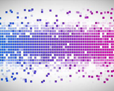 蓝色和紫色方形背景图片
