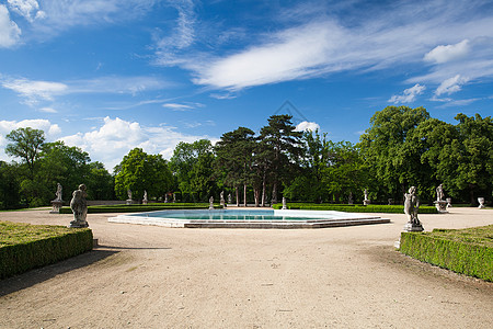 凡尔赛宫花园历史性重新装修高清图片