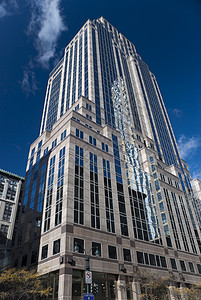 纽约市天桥大楼图片