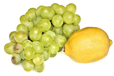 葡萄和柠檬图片
