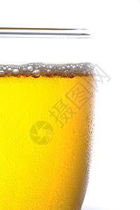 冷啤酒玻璃食物啤酒杯酒精气泡泡沫液体背景图片