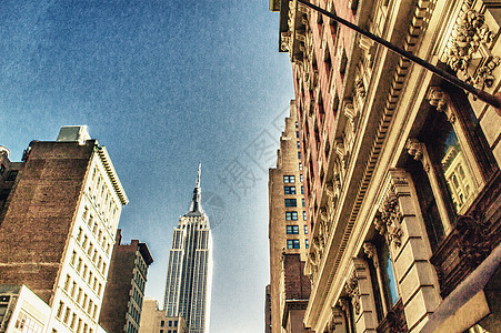 纽约大楼曼哈顿天梯楼图片